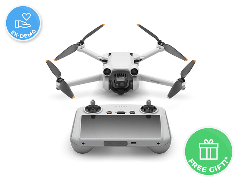 Ex-Demo DJI Mini 3 Pro w. DJI RC